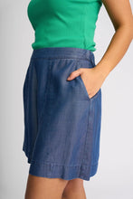 Load image into Gallery viewer, Knewe Label - Burke Short - Indigo Wash colour side shot