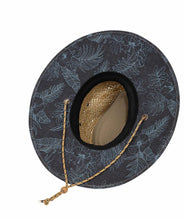 Load image into Gallery viewer, Barclay - Men's Surf Straw Hat in Navy colour from Kooringal