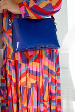 Load image into Gallery viewer, Liv and Milly Ravello Handbag - Blue wore by a model