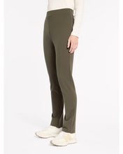 Load image into Gallery viewer, Marco Polo - F/L Pull On Ponte Pant - Khaki colour side shot