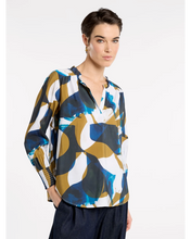Load image into Gallery viewer, Marco Polo - Golden Pools Blouse, Golden Pools colour front shot