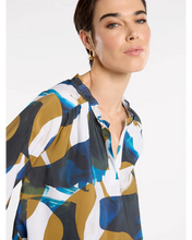 Load image into Gallery viewer, Marco Polo - Golden Pools Blouse, Golden Pools colour side closed up shot