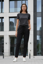 Load image into Gallery viewer, Marco Polo - Stretch Tech Jogger - Navy colour front shot