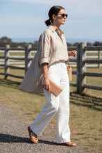 Load image into Gallery viewer, Mimi - Leather Phone Wallet - Camel colour front shot