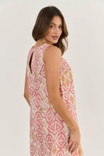 Load image into Gallery viewer, Naturals by O&J - Linen Dress - Ikat colour side shot