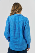 Load image into Gallery viewer, Naturals by O&J Button-Through Top Skylight colour back shot