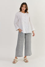 Load image into Gallery viewer, Naturals by O&J Button Up Long Sleeve Shirt Whisper White colour front shot