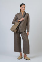 Load image into Gallery viewer, Naturals by O&J Canvas Crossbody Bag Tobacco colour side shot