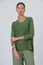Load image into Gallery viewer, Naturals by O&J Crew Neck Jumper Sap colour front shot