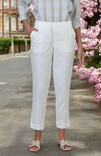 Load image into Gallery viewer, Naturals by O&J Fabric Pants Salt colour front shot