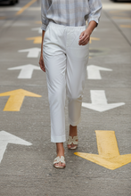 Load image into Gallery viewer, Naturals by O&J Fabric Pants Salt colour front shot