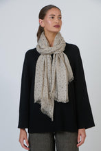 Load image into Gallery viewer, Naturals by O&J Floral Scarf front shot