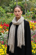 Load image into Gallery viewer, Naturals by O&J Floral Scarf front shot