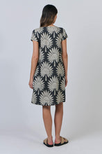Load image into Gallery viewer, Naturals by O&J Linen Dress Black colour back shot
