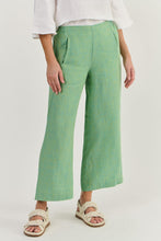 Load image into Gallery viewer, Naturals by O&J Linen Pants Caterpillar colour front shot