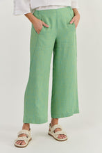Load image into Gallery viewer, Naturals by O&J Linen Pants Caterpillar colour front shot