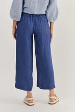 Load image into Gallery viewer, Naturals by O&J Linen Pants Delta colour back shot