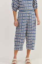 Load image into Gallery viewer, Naturals by O&J Linen Pants Delta Bolt Colour front shot
