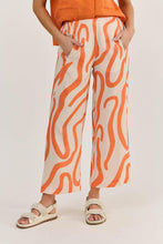 Load image into Gallery viewer, Naturals by O&J Linen Pants Tamarind Ribbon colour front shot