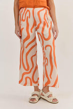 Load image into Gallery viewer, Naturals by O&J Linen Pants Tamarind Ribbon colour front shot
