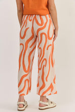 Load image into Gallery viewer, Naturals by O&J Linen Pants Tamarind Ribbon colour back shot