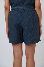 Load image into Gallery viewer, Naturals by O&J Linen Short Drawstring Streamlined colour back shot