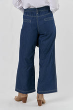 Load image into Gallery viewer, Naturals by O&J Long Pants Denim colour back shot