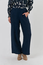 Load image into Gallery viewer, Naturals by O&J Long Pants Midnight colour front shot