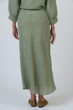 Load image into Gallery viewer, Naturals by O&J Maxi Skirt Oregano colour back shot