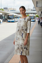 Load image into Gallery viewer, Naturals by O&J Midi Dress Emperador colour front shot