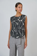 Load image into Gallery viewer, Naturals by O&J Sleeveless Roundneck Top Folies colour front shot