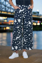 Load image into Gallery viewer, Naturals by O&J Stretch Cotton Pants Ink Barnacles colour front shot