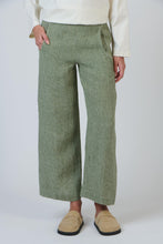 Load image into Gallery viewer, Naturals by O&J Wide Leg Pants Oregano colour front shot