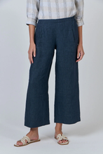 Load image into Gallery viewer, Naturals by O&J Wide Leg Pants Poseidon colour front shot
