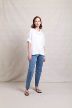 Load image into Gallery viewer, Neris - Art Space Top - White colour front shot