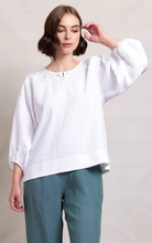 Load image into Gallery viewer, Neris - Baubles Top - White