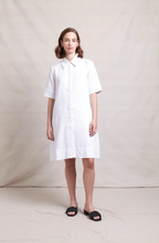 Load image into Gallery viewer, Neris - Ric Rac Dress - White colour front shot