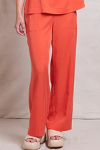 Load image into Gallery viewer, Neris - Tandem Pant - Mandarin colour front closed up shot