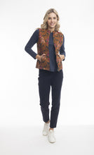 Load image into Gallery viewer, Orientique Aida Reversible Vest Font View
