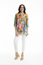 Load image into Gallery viewer, Orientique Digital Collared Shirt Rio colout front shot