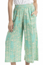 Load image into Gallery viewer, Orientique Hanalei Pants Printed Colour front closed up shot