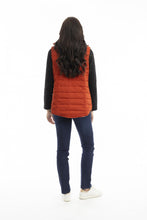 Load image into Gallery viewer, Orientique Puffer S/L Japanese Garden colour back shot