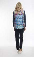 Load image into Gallery viewer, Orientique Reversible Sleeveless Puffer Vest Beethoven 2 Back View