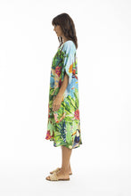 Load image into Gallery viewer, Orientique Skye Kaftan printed colour side shot