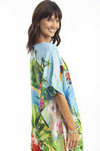 Load image into Gallery viewer, Orientique Skye Kaftan printed colour side shot