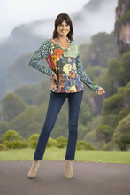 Load image into Gallery viewer, Orientique T-Shirt Medellin Printed colour front shot