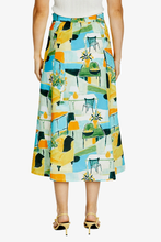 Load image into Gallery viewer, Ping Pong - Indi Alfresco Skirt Alfresco print back shot