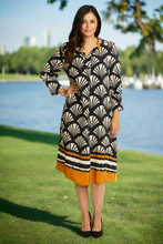 Load image into Gallery viewer, Ping Pong - Marais Dress Printed Colour front shot