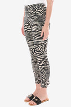 Load image into Gallery viewer, Ping Pong 7/8 Zebra Ikat Print Pant side shot