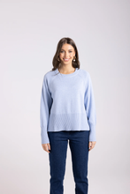 Load image into Gallery viewer, Two-T's - Crew Neck Sweater - Powder Blue colour front shot